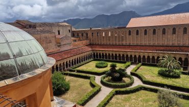 A view from Monreale cathedral terrace